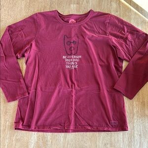 Life is good dog shirt